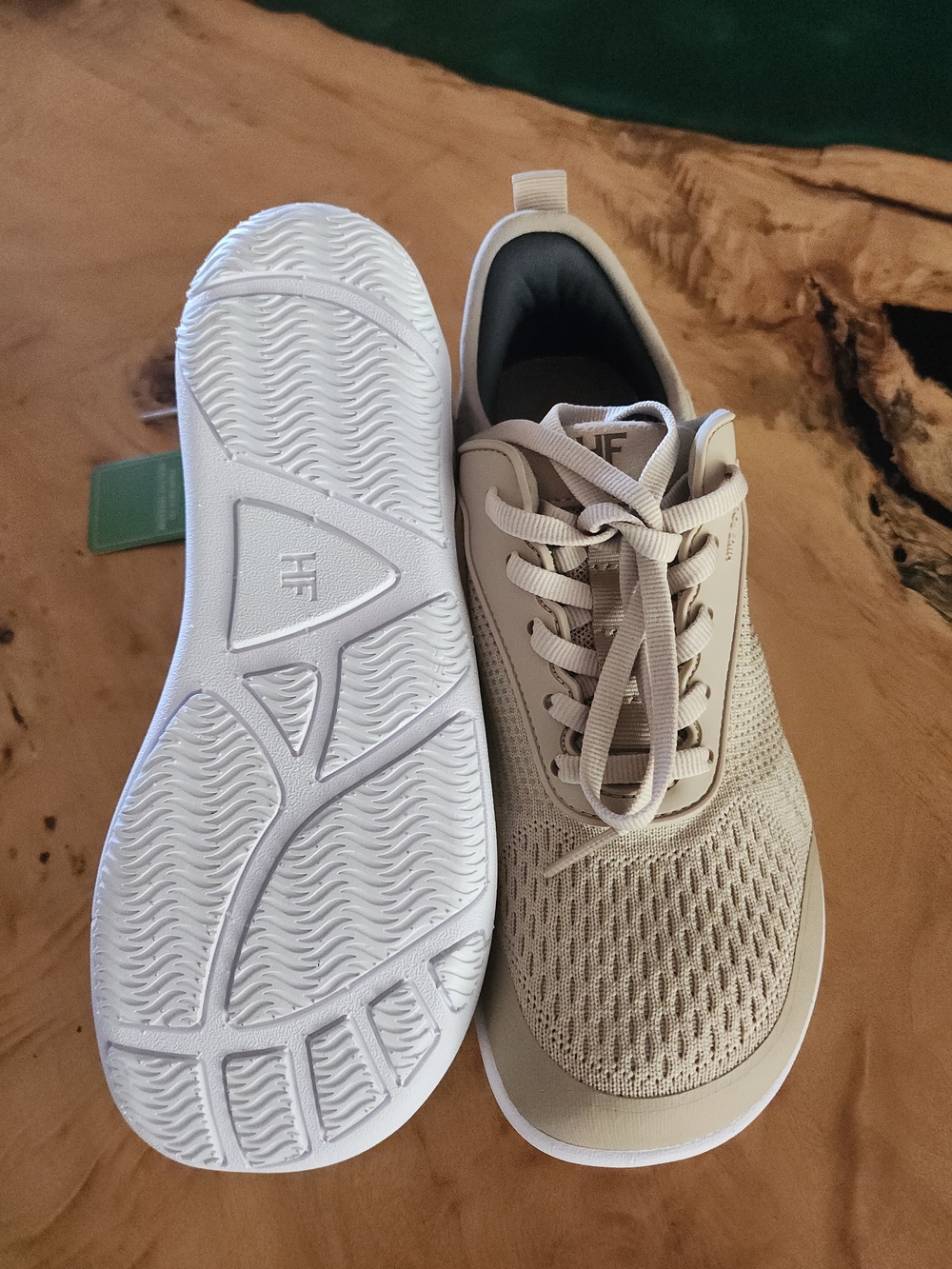 Women's Hike Footwear Lightweight Breathable Tan Sneakers - Picture 2 of 2
